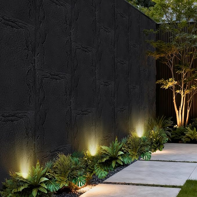 3D Faux Stone Wall Panels, Lightweight & Waterproof Accent Marble Rock Skin