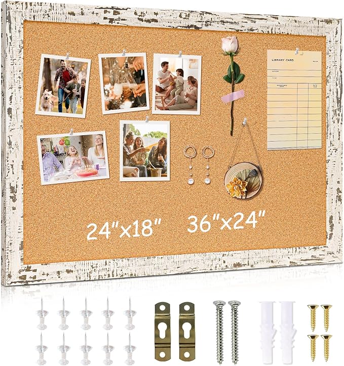 DOLLAR BOSS Cork Board for Wall