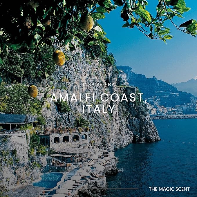 The Magic Scent Hotel Di Positano Hotel Scent Diffuser Oil - Cold-Air & Ultrasonic Fragrance Oil for Diffuser Inspired by Amalfi Coast, Italy - Essential Oils for Diffusers Aromatherapy (500 ml)