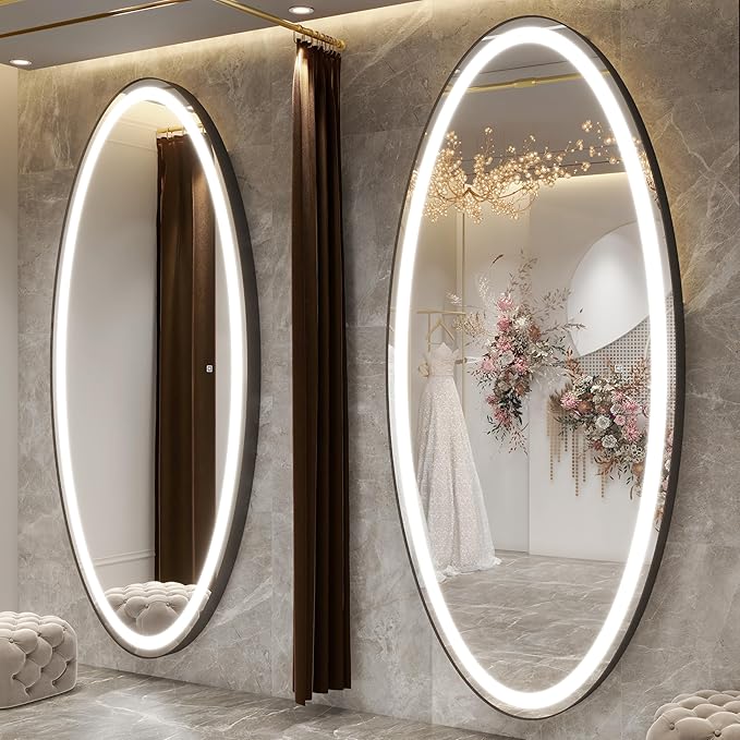 FENNIO 70" x 36" Large Wall Mounted Mirror