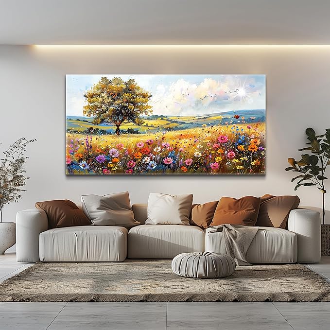 hyidecorart Large Wall Art For Living Room Canvas Wall Decor For Bedroom Office
