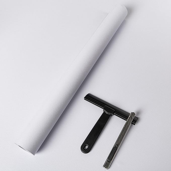 practicalWs White Wallpaper Peel and Stick