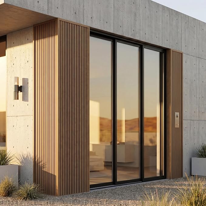 From Plain to Beautiful in Hours WPC Exterior Wall Slat Panels Waterproof