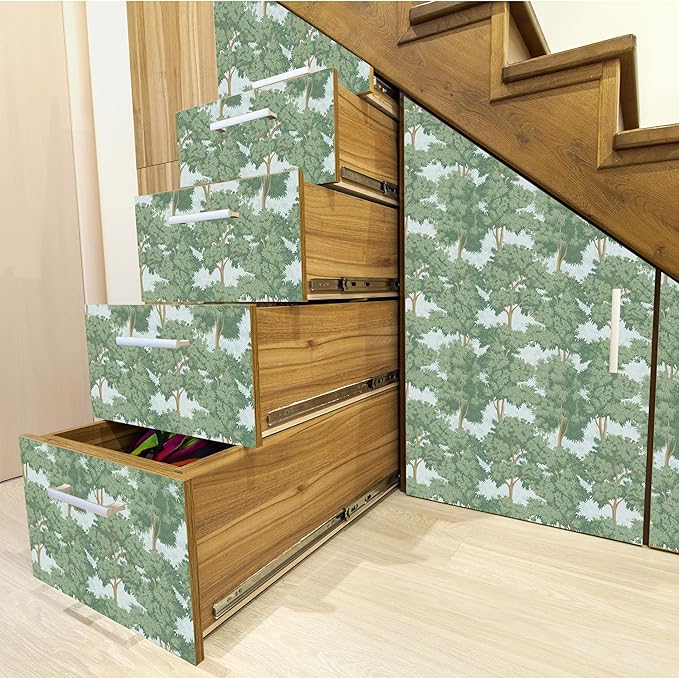 Main Street Peel and Stick Wallpaper Eco-Friendly Sheets 12 Pack, 11 X 16 Inch