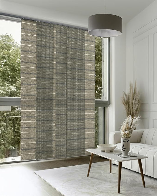 GoDear Design Adjustable Sliding Panel Track Blinds