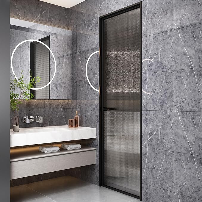 Haimin Wall Panels Peel and Stick 20 Pieces 23.6x11.8in Backsplash Marble Look