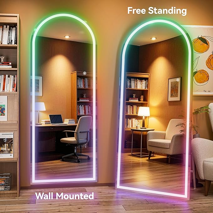 Hasipu Arch Full Length Mirror 83 x 36 in