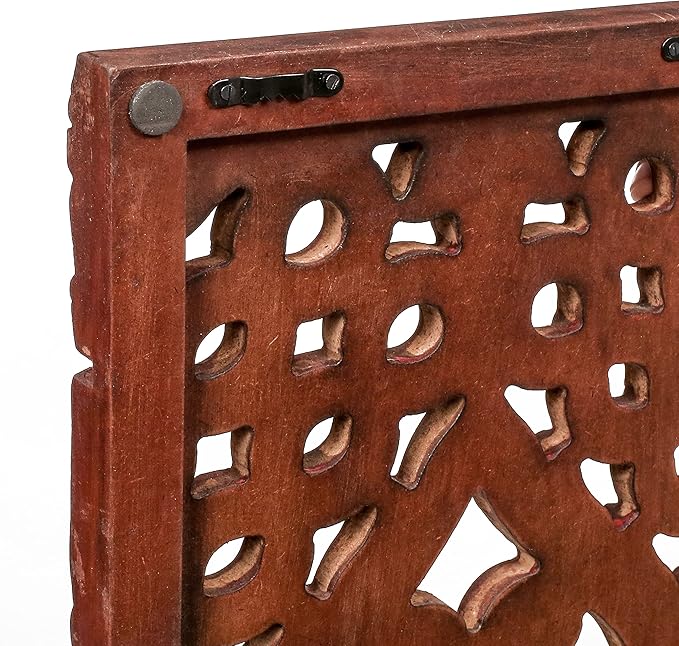 Homebia Designs Handmade Carved Wooden Wall Hanging Plaques Set of 3