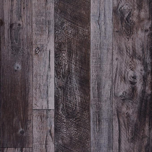 WENMER 17.71" x 590" Grey Wood Peel and Stick Shiplap Self Adhesive Wallpaper