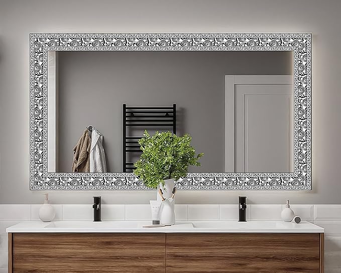 FLFK Mirror Border Peel and Stick