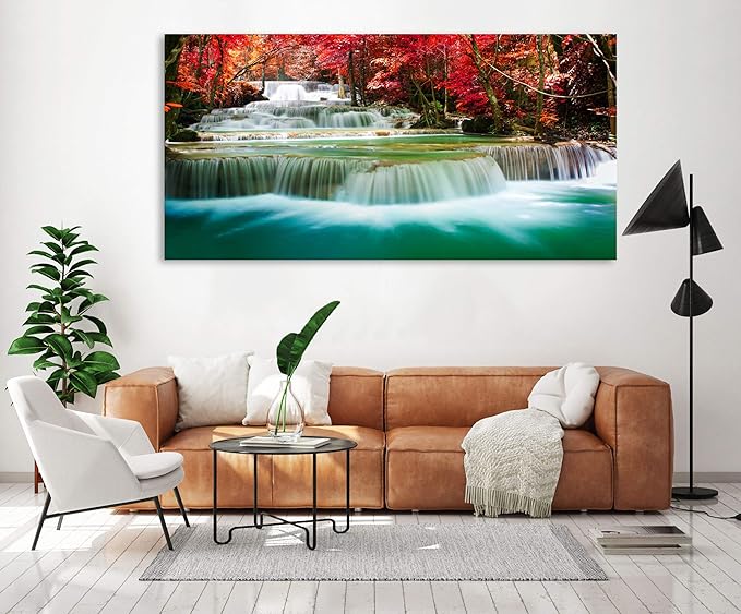 Cao Gen Decor Art-S05175 Wall Art 1 Pieces Waterfall Canvas Print Landscape