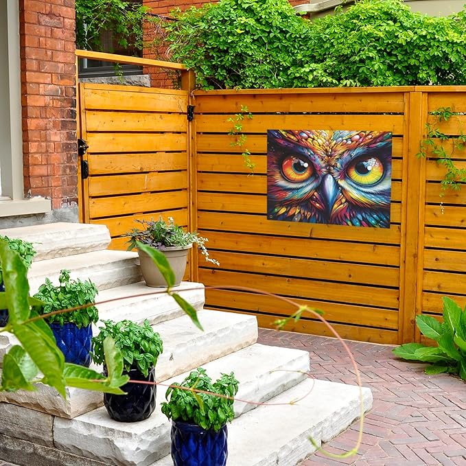 Outdoor Canvas Art - Michael David Ward 'Look of the Wild 2' Wall Art for Outdoor Spaces, Patios, or Gardens by Trademark Fine Art