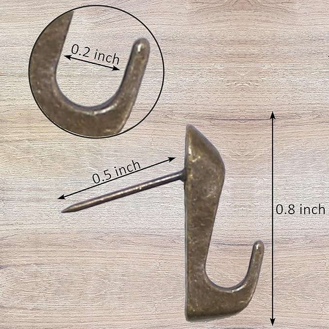 Push Pin Picture Hooks, Push Pin Hangers, Decorative Push Pins