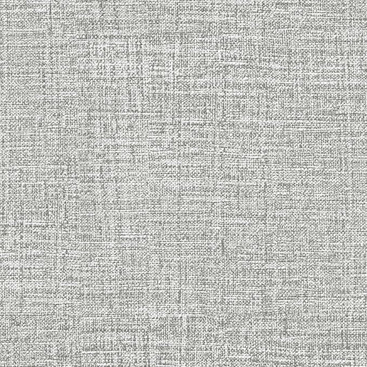 Amiya Grasscloth Grey Wallpaper 17.3"x120" Peel and Stick Faux Fabric Linen