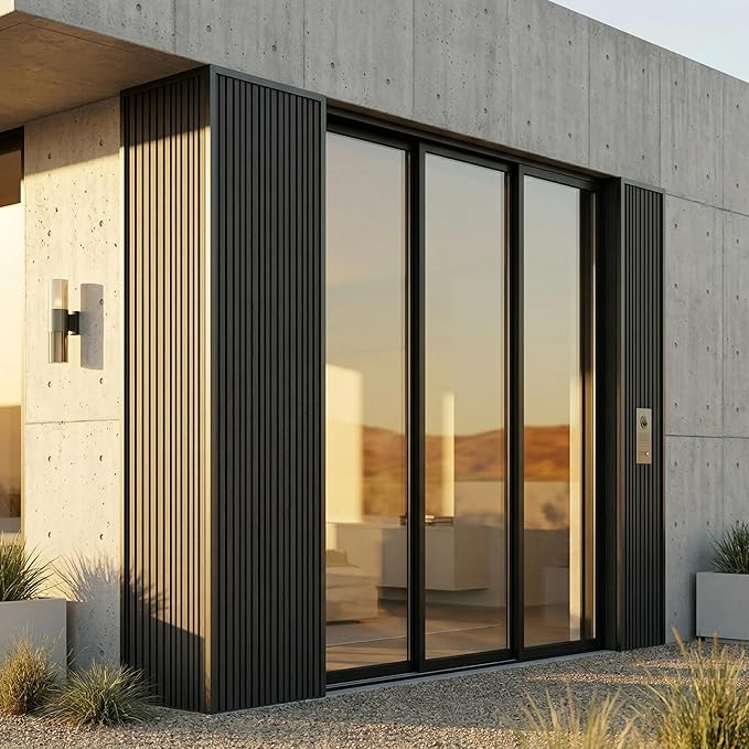 From Plain to Beautiful in Hours WPC Exterior Wall Slat Panels Waterproof