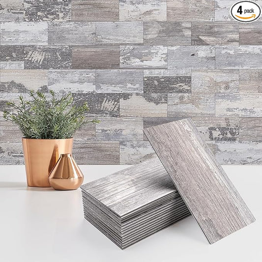 StyloVue 4 Pieces Peel and Stick Backsplash
