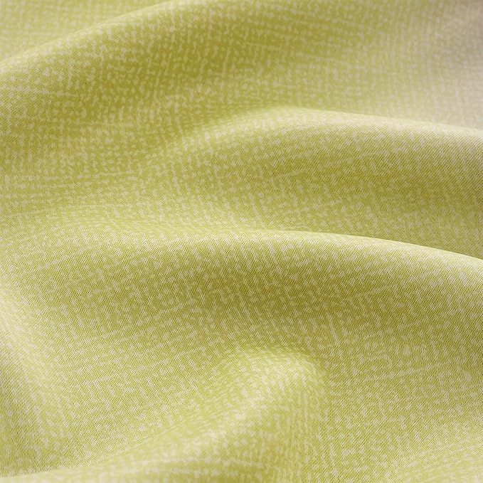 XiDi Curtains for Bedroom Decor, Rainbow GreenYellowGrey52/54/1