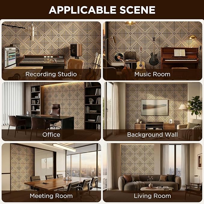 Acoustic Wall Panels, Decorative Acoustic Panels