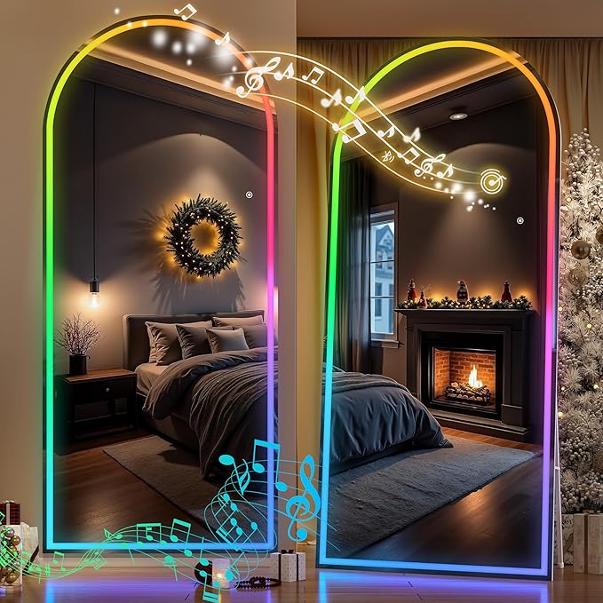 Hasipu Arch Full Length Mirror 83 x 36 in
