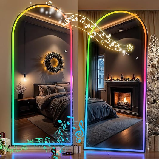 Hasipu Arch Full Length Mirror 83 x 36 in
