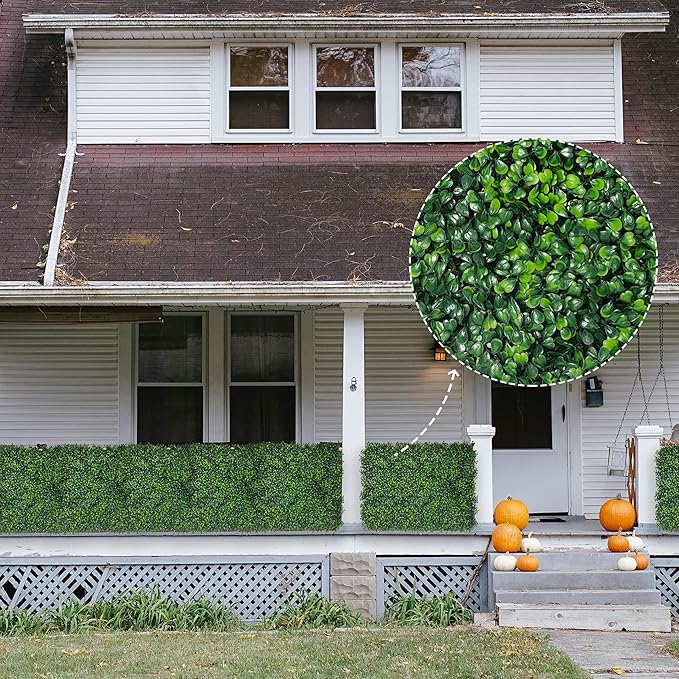 Artificial Ivy Privacy Fence Screen, Backyard and Decor