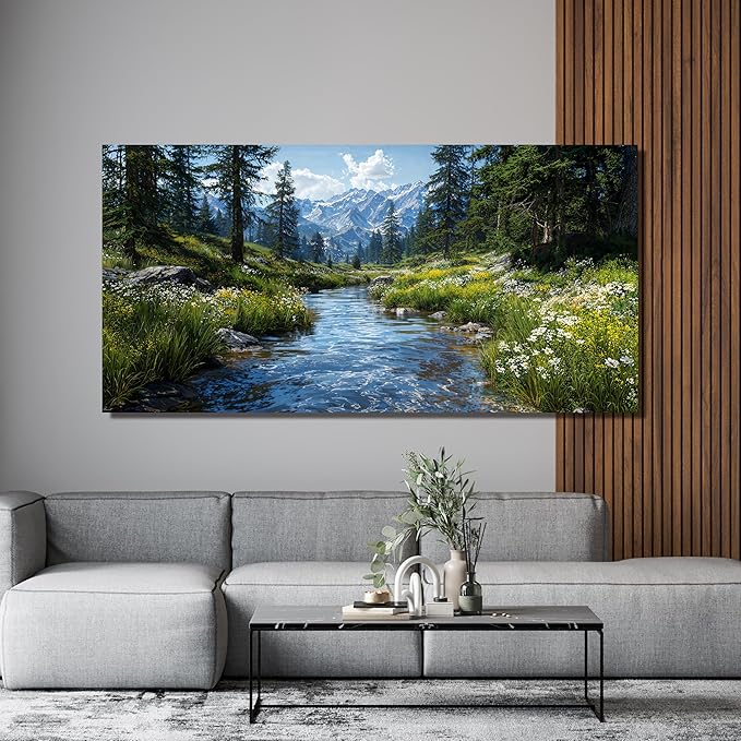 Canvas Wall Art Decor Green Nature Wall Art Prints Artwork