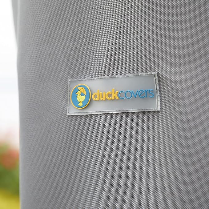 DUCKCOVERS Soteria Waterproof 86 Inch Patio Chaise Lounge Chair Cover, Chaise Lounge Covers Outdoor