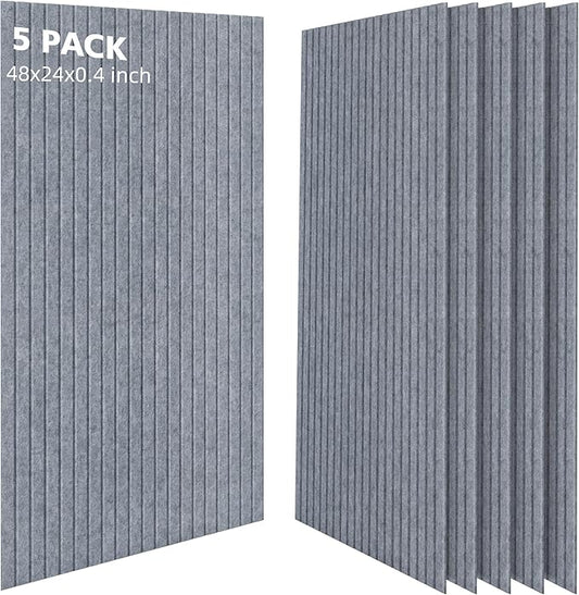 Acoustic Panels, 5 Pack Sound Panels Noise Reducing