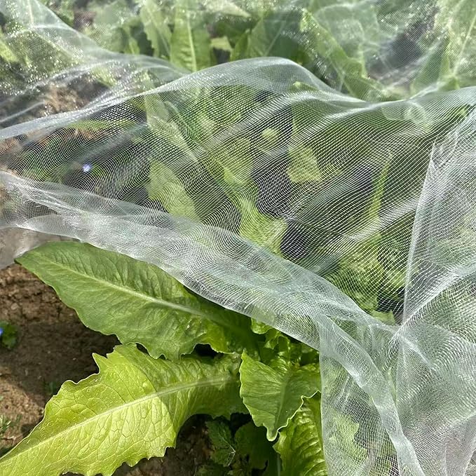 10x13Ft Garden Netting Mesh Plant Covers to Keep Small Animals Pest Out Protect Fine Insect Pest Barrier Bird Raised Bed Cover for Vegetables Fruits Flowers