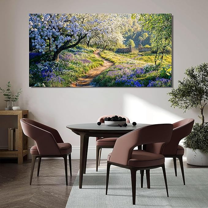 Canvas Wall Art Decor Large Modern Green Wall Art