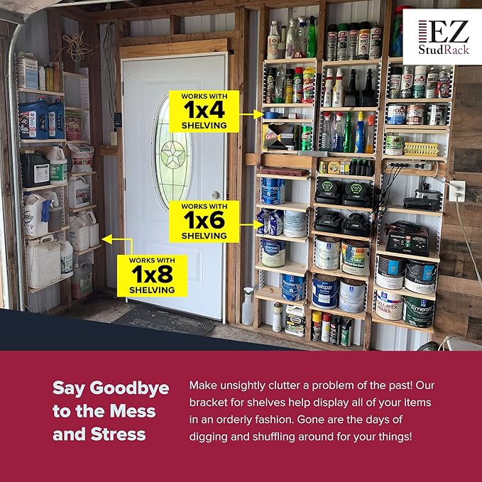 EZStudRack Shelf Bracket