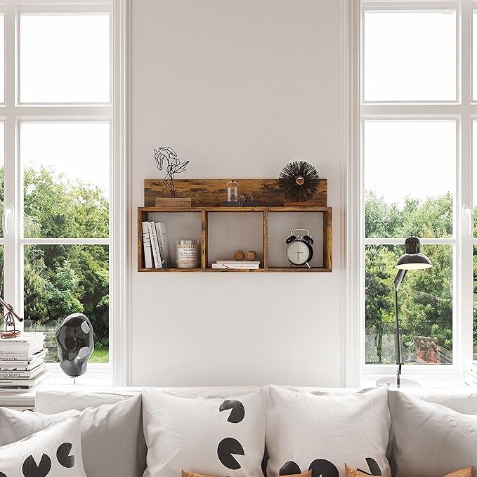 Danya B. Modern 3 Cube Floating Wall Shelf
