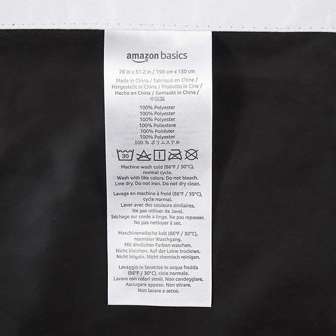Amazon Basics Portable Blackout Curtain Shade