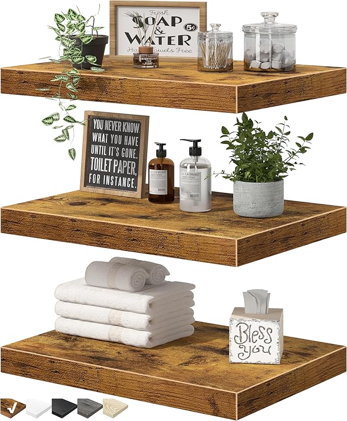 QEEIG 10" Deep Floating Shelves