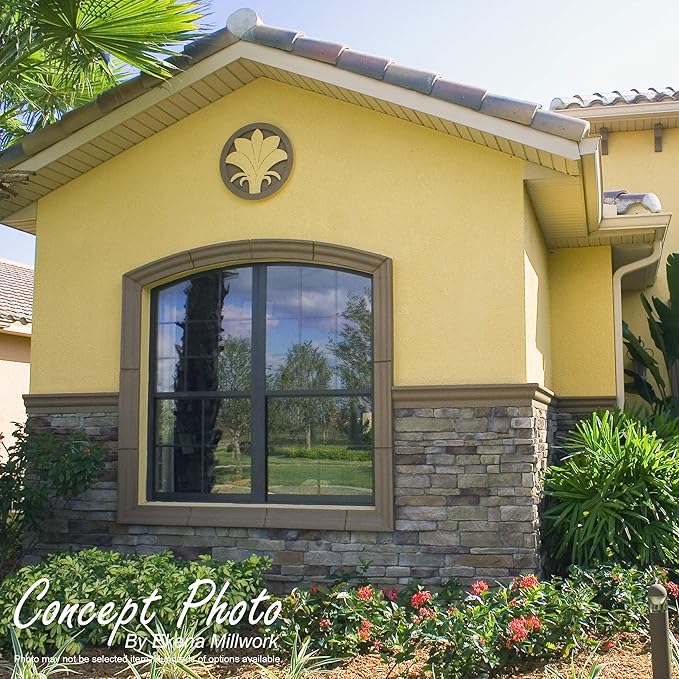 Ekena Millwork 48 5/8"W x 24 3/4"H x 1 1/4"D Cascade Stacked Stone, StoneWall