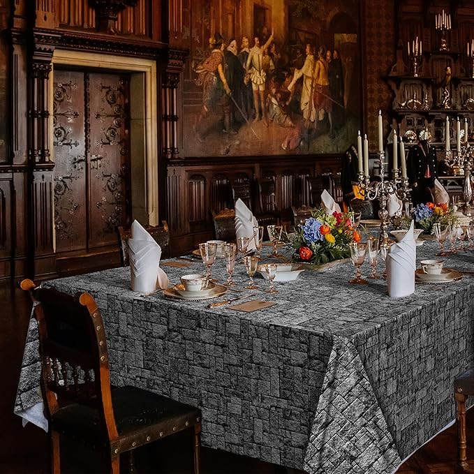 Kochorie 300 Ft X 54 Inch Stone Wall Tablecloth Roll