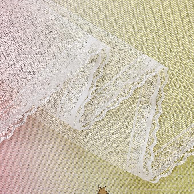 XiDi Pink Curtains for Bedroom Decor Blackout Curtains for Girl Room Rainbow