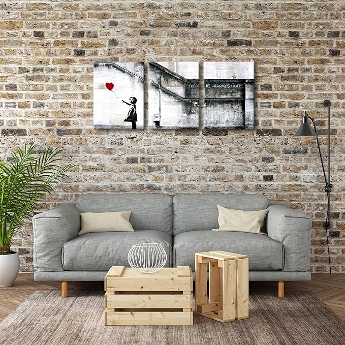 Wieco Art Banksy Grafitti Girl