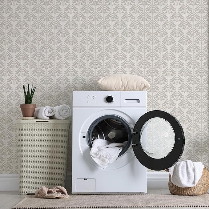 Main Street Peel and Stick Wallpaper Eco-Friendly Sheets 12 Pack, 11 X 16 Inch