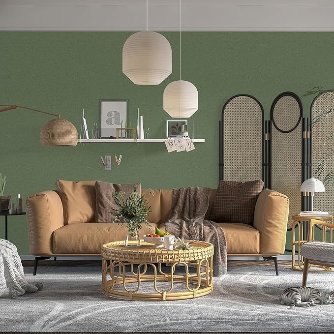 practicalWs Green Contact Paper Peel and Stick Wallpaper