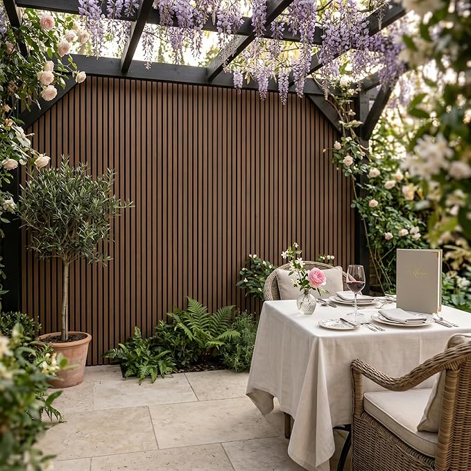 From Plain to Beautiful in Hours WPC Exterior Wall Slat Panels Waterproof