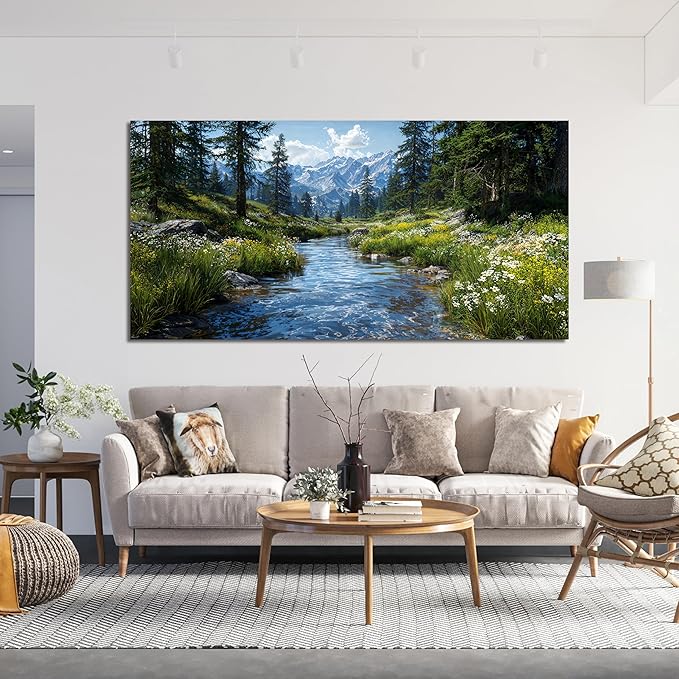 Large Canvas Wall Art Decor Nature Landscape Wall Art Prints Artwork