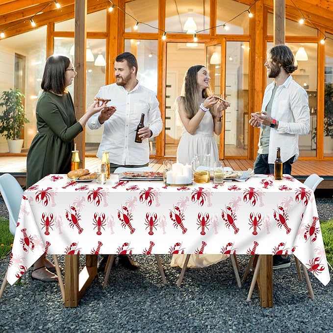Kochorie 100 Ft x 54 Inch Crawfish Party Tablecloth Roll