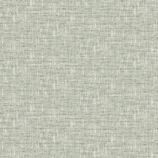 NuWallpaper Sage Poplin Peel and Stick Wallpaper