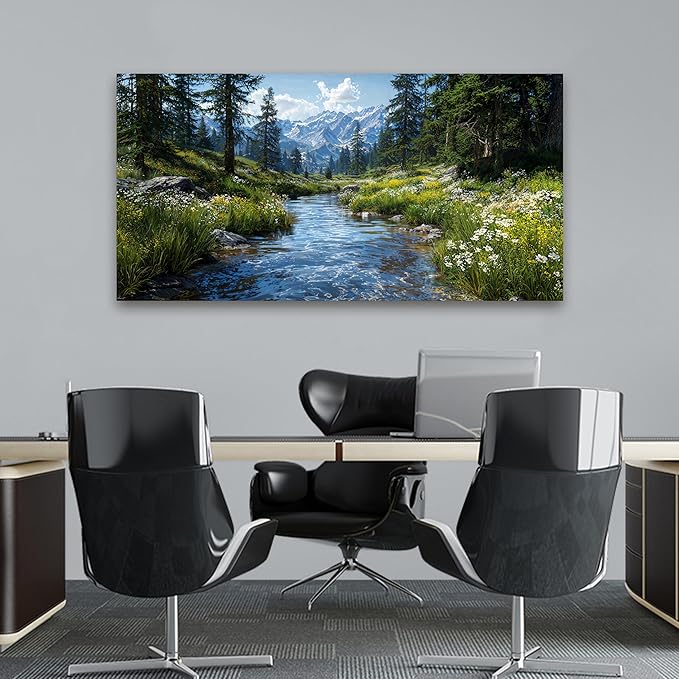 Canvas Wall Art Decor Green Nature Wall Art Prints Artwork