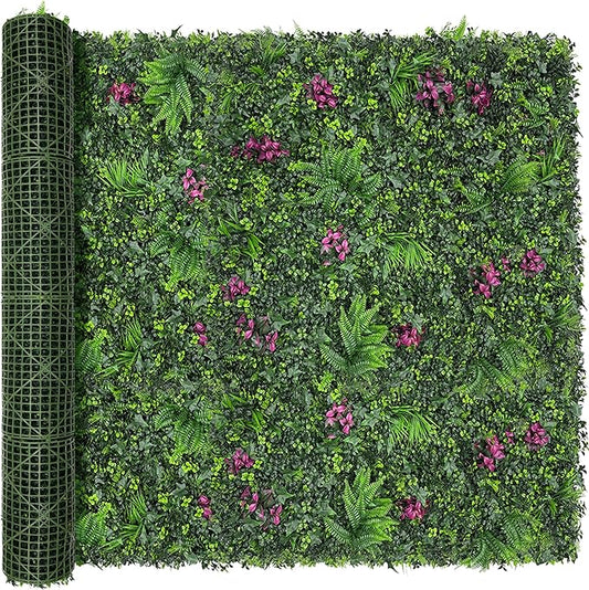 Greenery Grass Wall Boxwood Plant Roll: 80"x120"