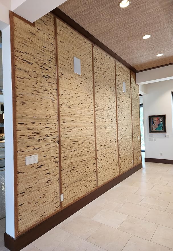 Natural Bamboo Paneling