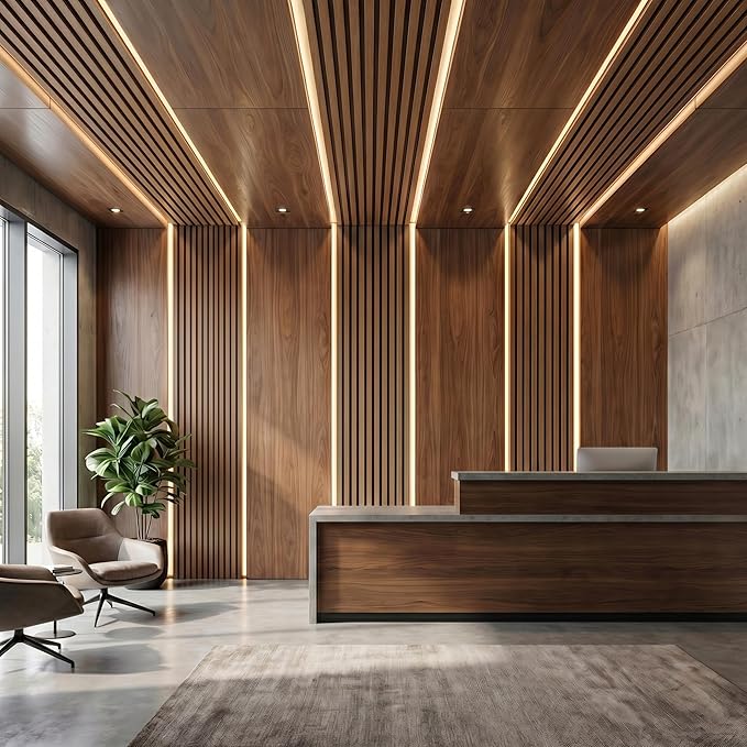 From Plain to Beautiful in Hours WPC Exterior Wall Slat Panels Waterproof