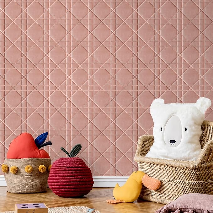 Velvet 3d wall panels for Interior wall Decor peel and stick, Soundproof