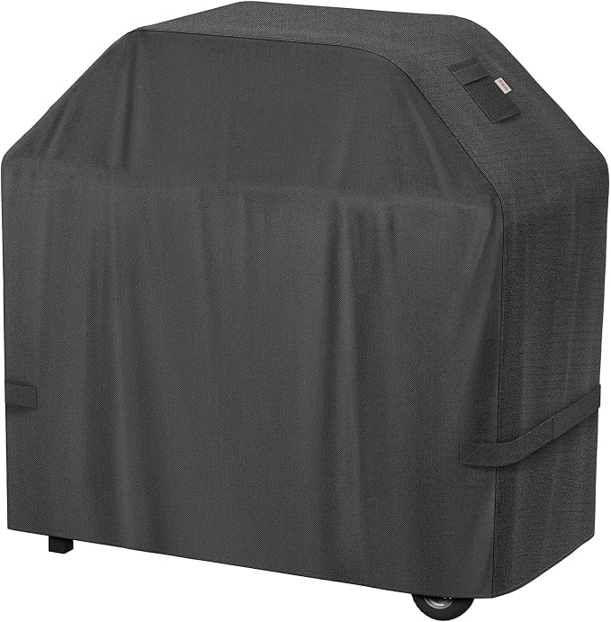 iBirdie Outdoor Grills Cover 53 x 24 x 46 inch, fit 53, 52, 51 Barbeque, Waterproof Weatherproof, 600D Heavy Duty Barbecue Cover, Compatible for 3, 4 Burners Gas BBQ